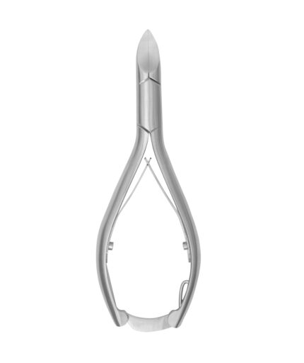 Professional diabetic toenail clippers with safety-rounded tips and ergonomic handles for safe trimming of thick nails.